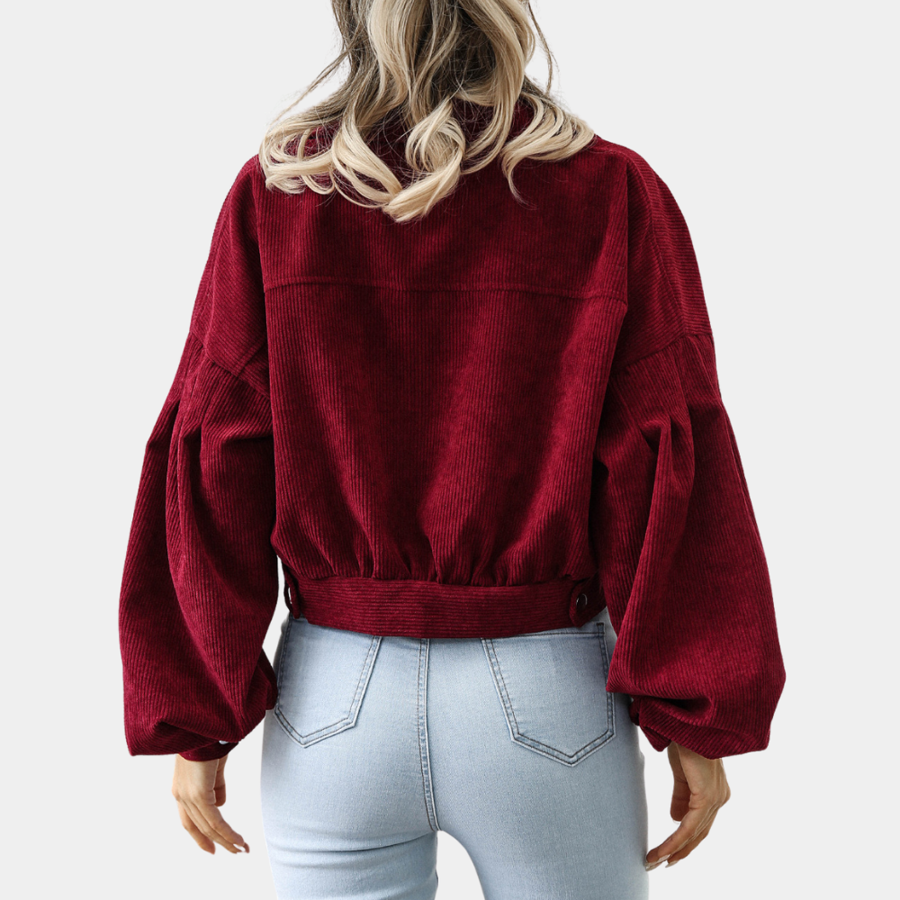 Damenjacke Rippenstrick Herbst Modisch Warm - BerlinGlamour