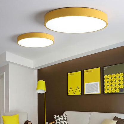 LED Deckenleuchte Rund Skandinavisches Design Modern