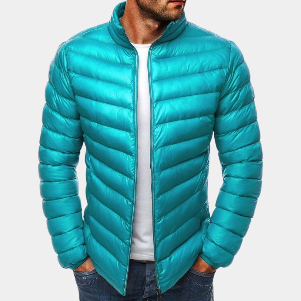 Herren Daunenjacke Warm Elegant Winter