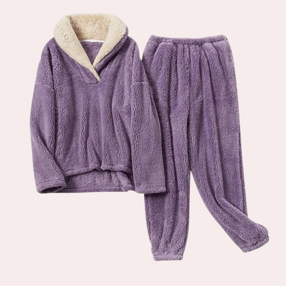 Hochwertiges, weiches Damen-Pyjama-Set für höchsten Tragekomfort
