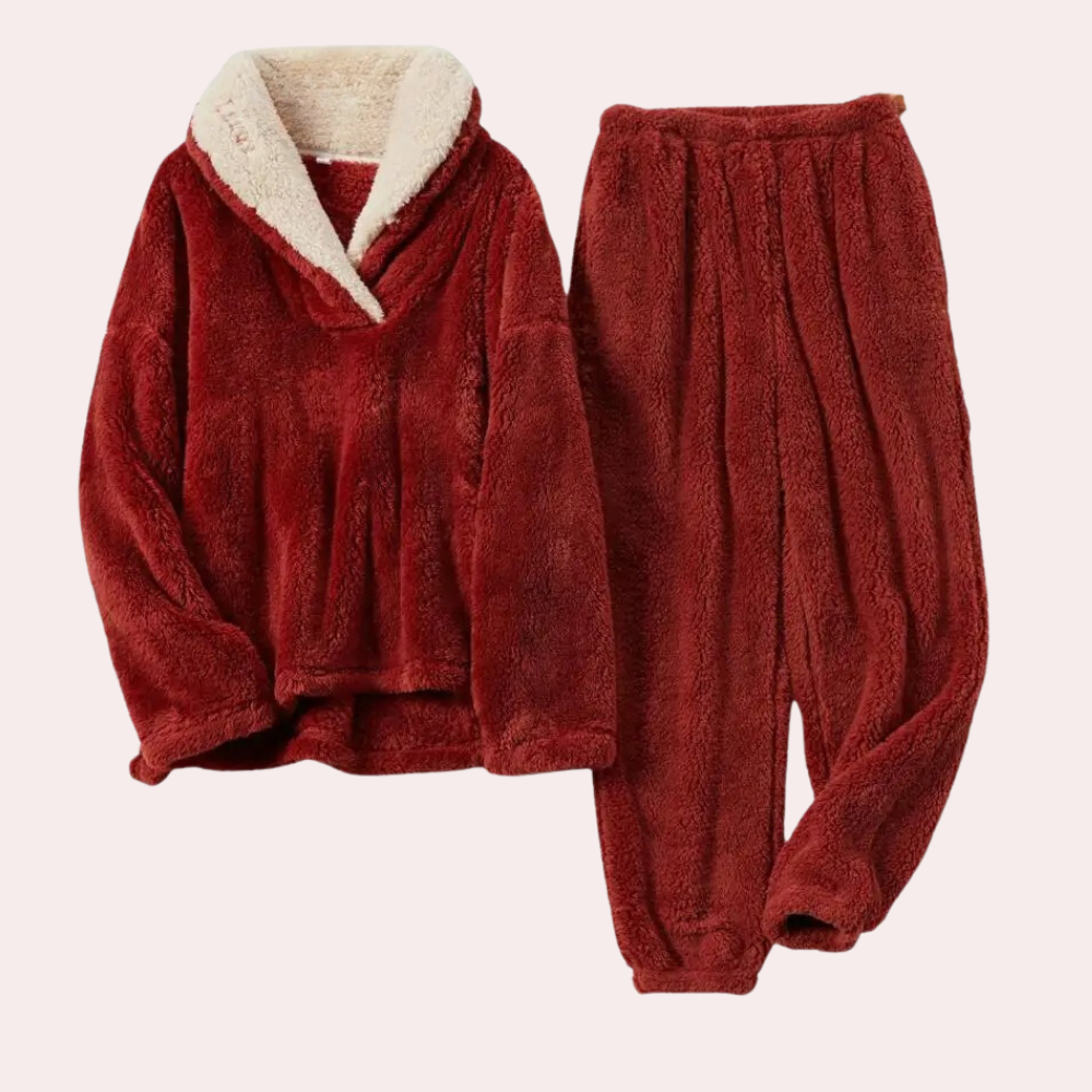 Hochwertiges, weiches Damen-Pyjama-Set für höchsten Tragekomfort