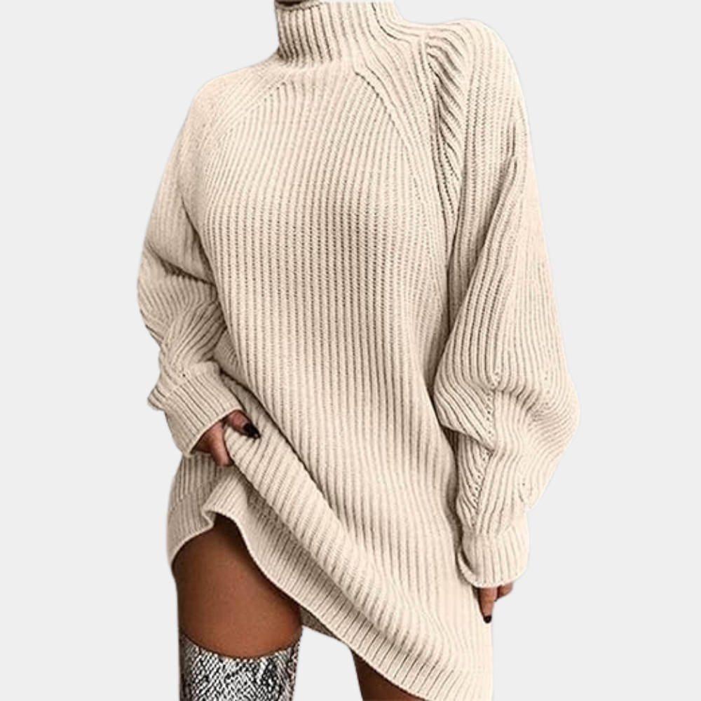Großer, modischer Strickpullover für Damen