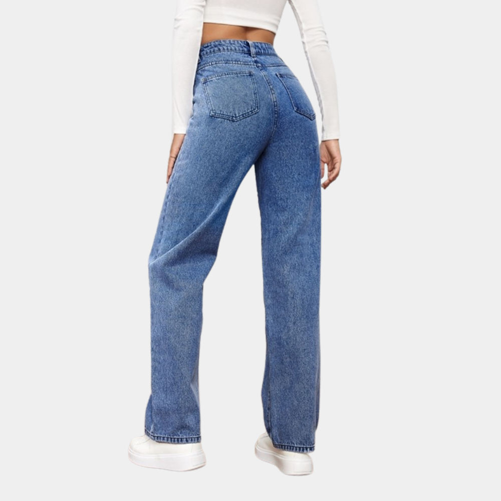 Bequeme Baggy Jeans Herren Lässig