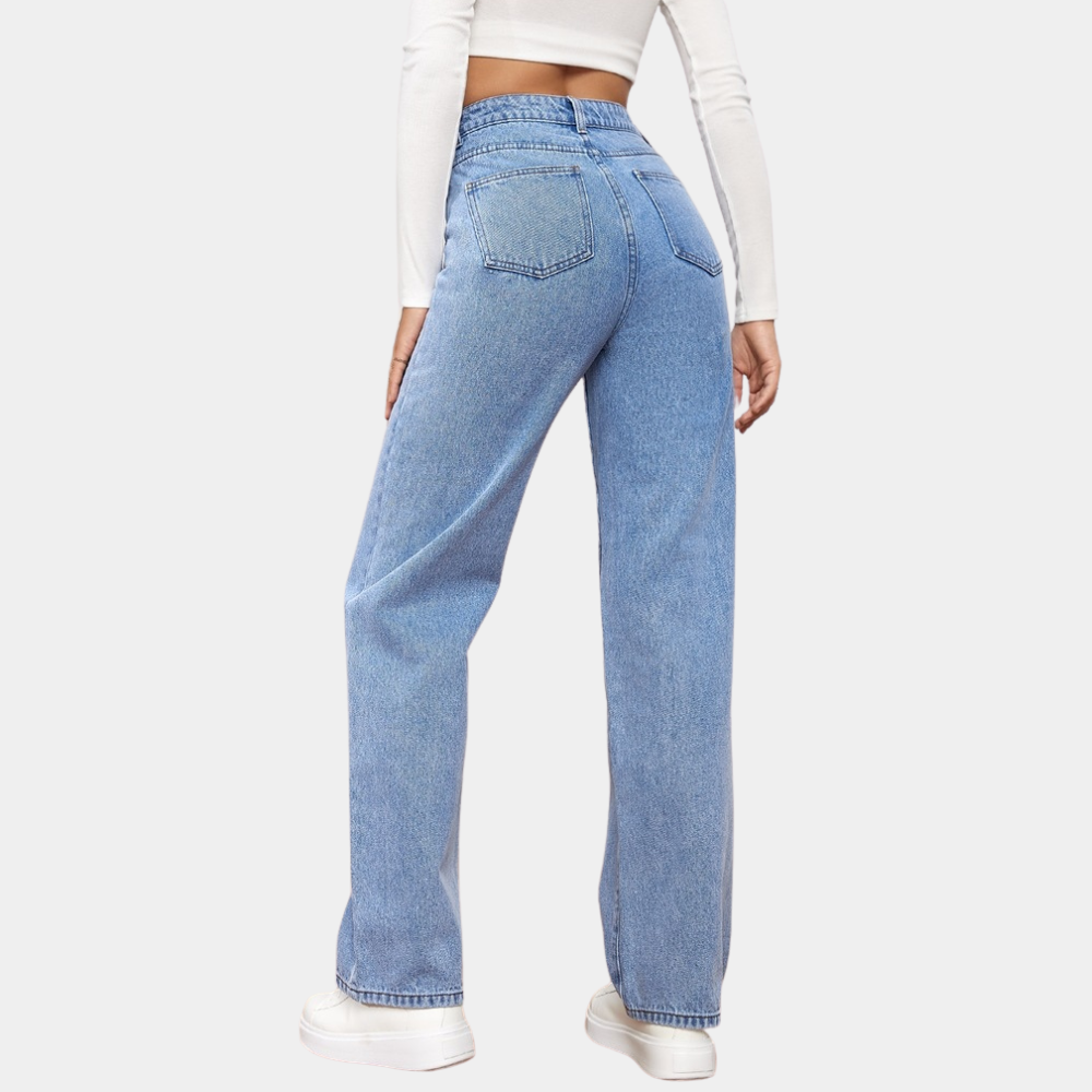 Bequeme Baggy Jeans Herren Lässig