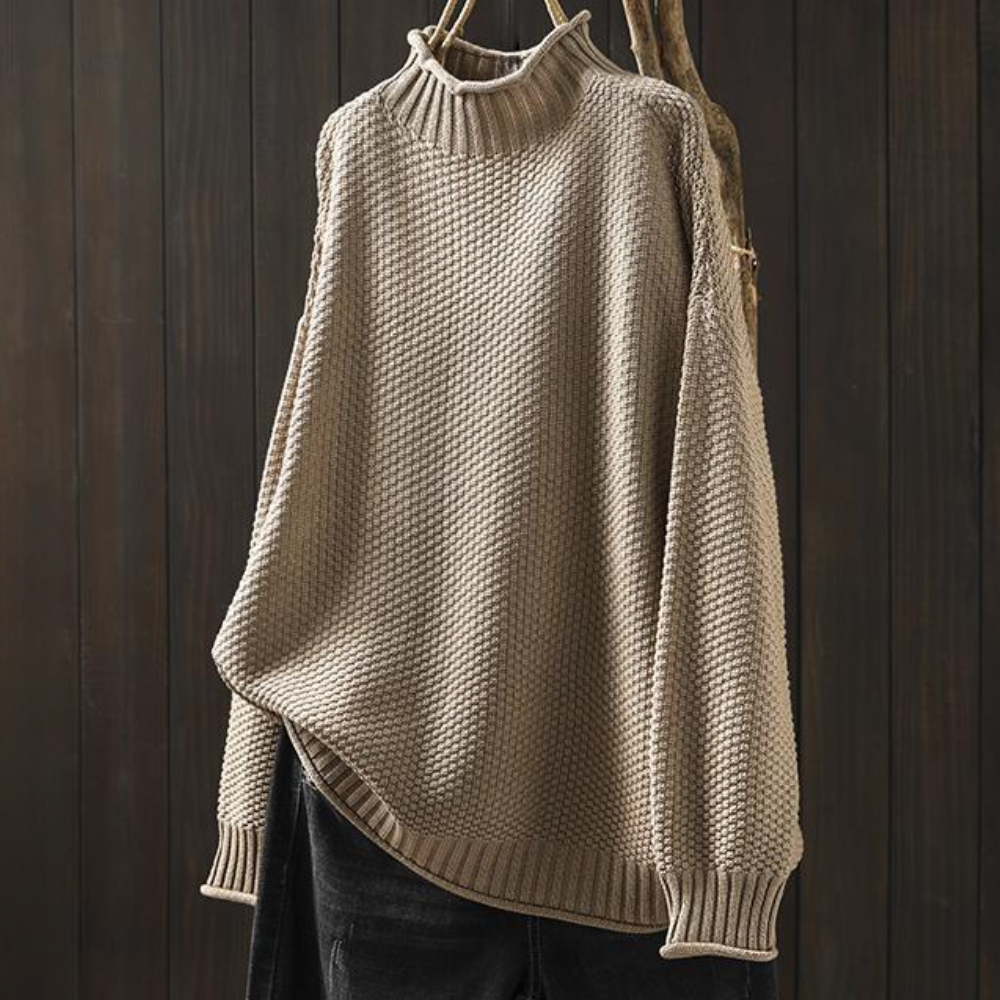Elegantes Damen-Strickpullover Theodora für einen stilvollen Auftritt