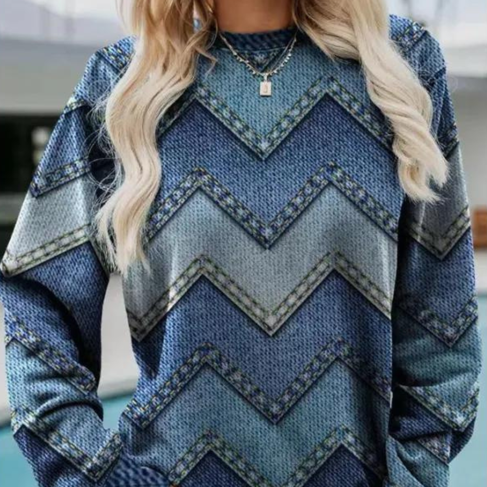 Paulas modischer Herbstpullover für Damen