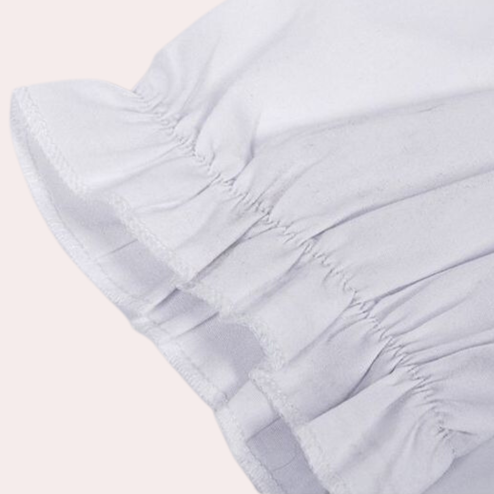 Damen Dirndl Blumenmuster Fein Stickerei