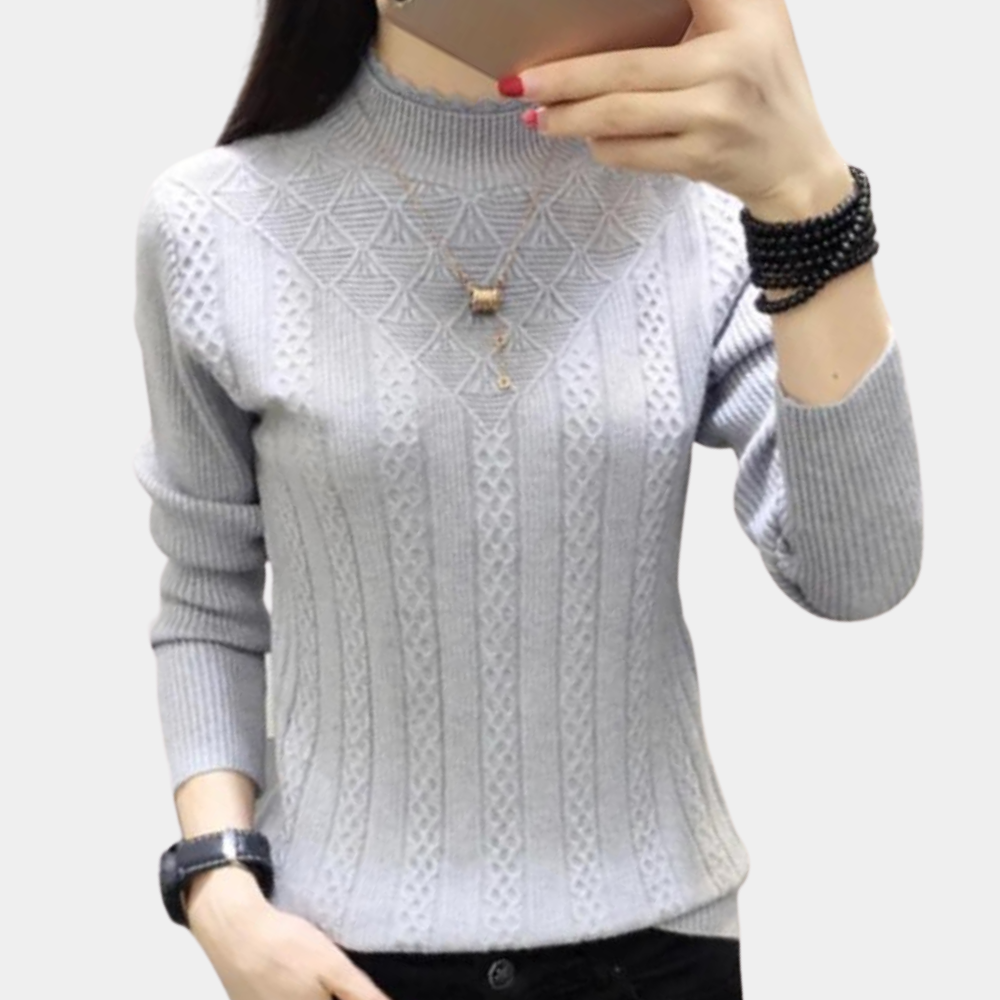 Iliya - Luxuriöser, weicher Damen-Rollkragenpullover für höchsten Tragekomfort