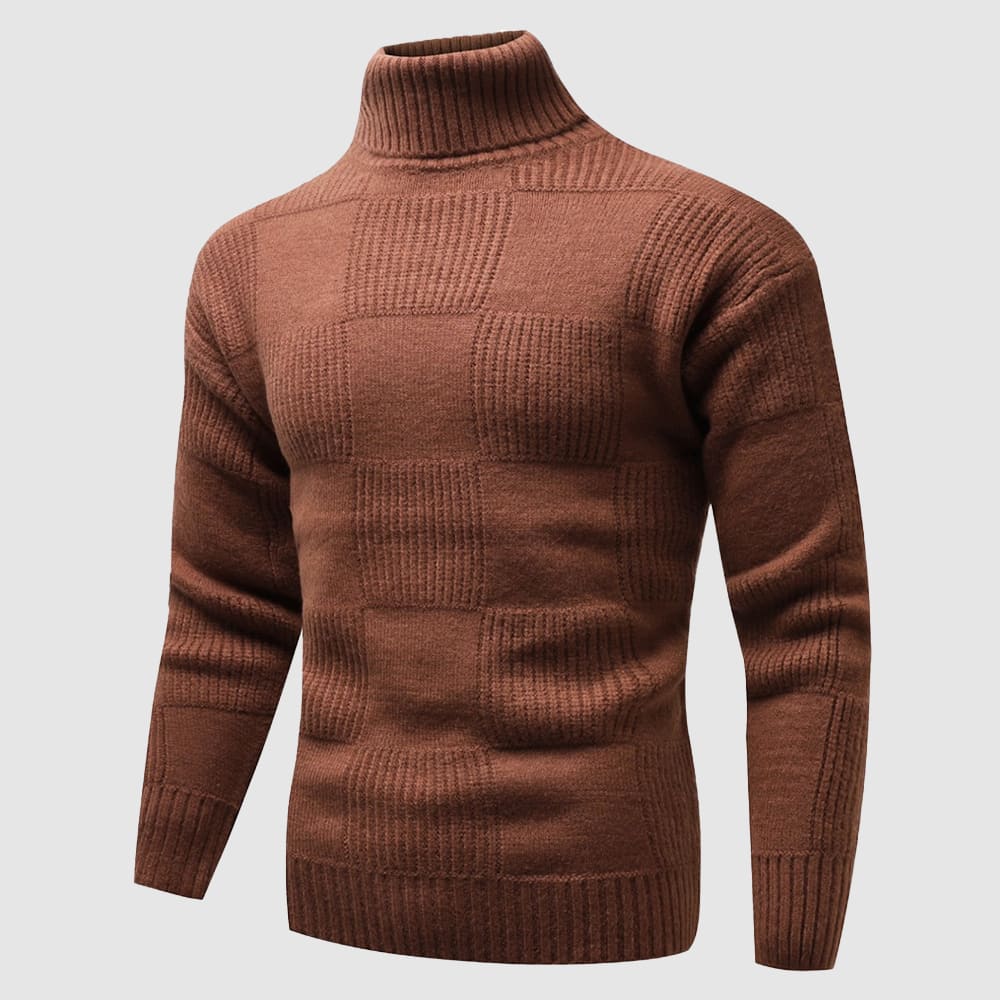 Herren Rollkragenpullover Slim Fit Frühling Trend - BerlinGlamour