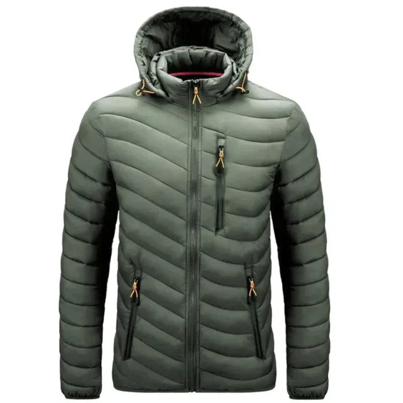 Herren Daunenjacke Outdoor Warm Wasserdicht - BerlinGlamour