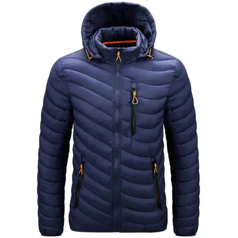 Herren Daunenjacke Outdoor Warm Wasserdicht