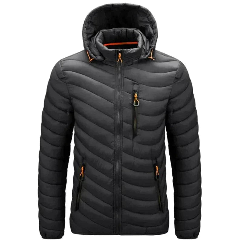 Herren Daunenjacke Outdoor Warm Wasserdicht
