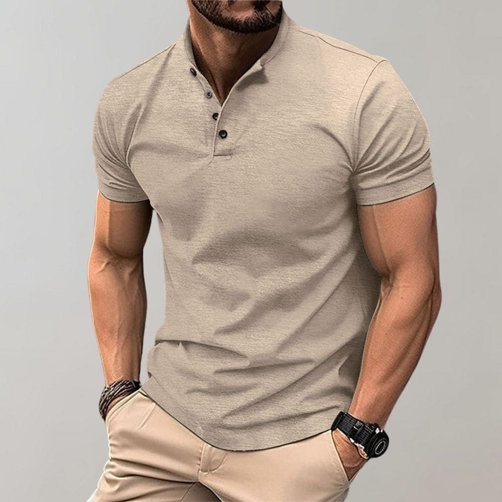 Herren Polo Shirt Modern Casual Slim Fit