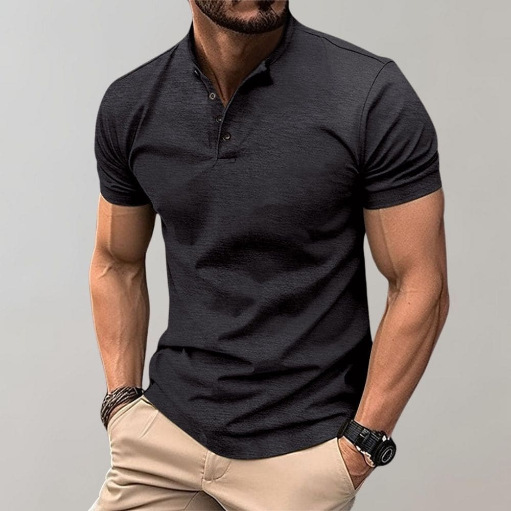 Herren Polo Shirt Modern Casual Slim Fit