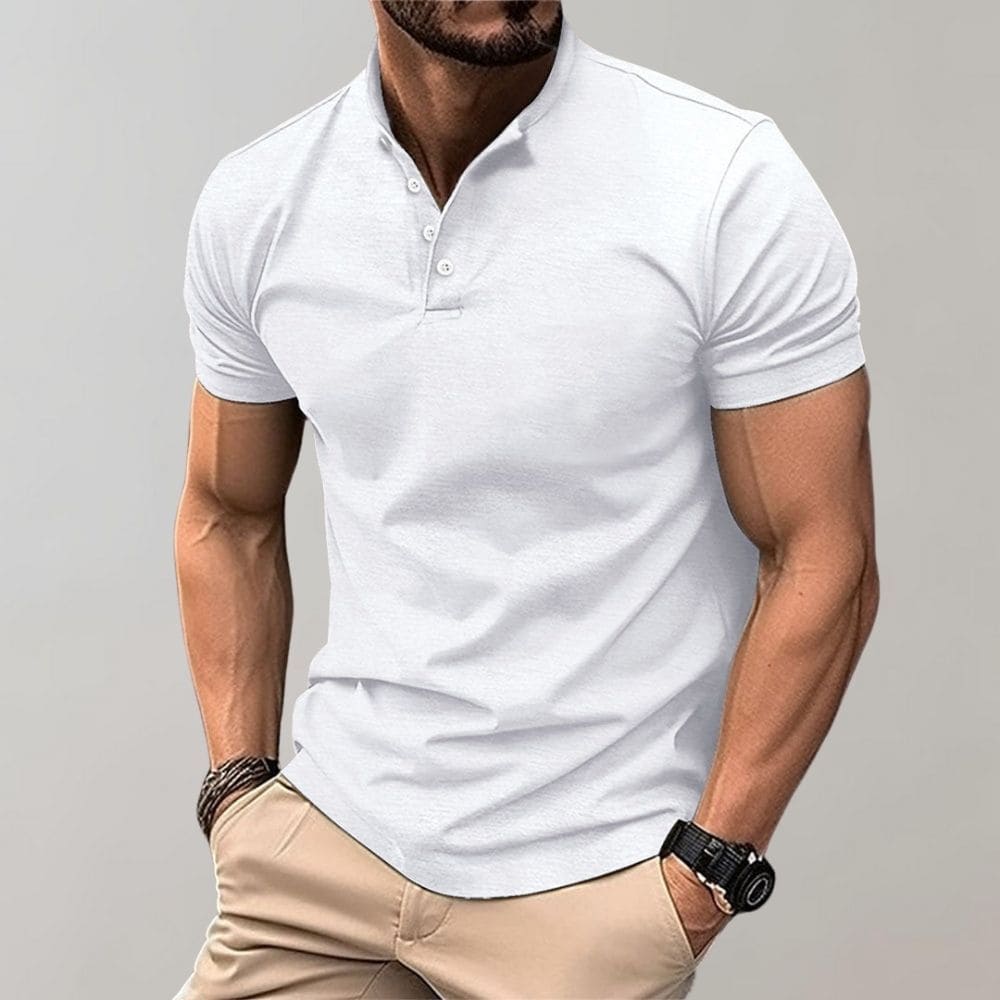 Herren Polo Shirt Modern Casual Slim Fit
