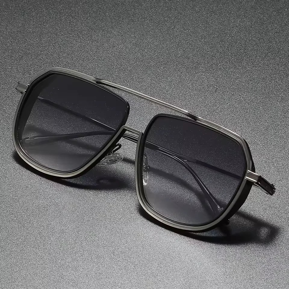 Herren Pilotenbrille Verlaufsglas Klassisch Elegант