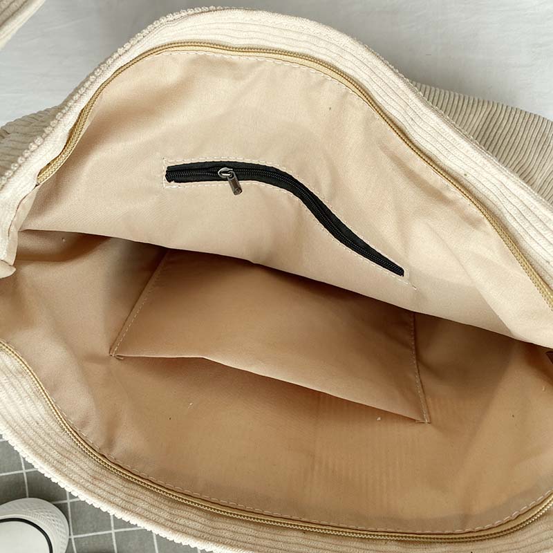 Leder Umhängetasche Damen Kord Schnürung