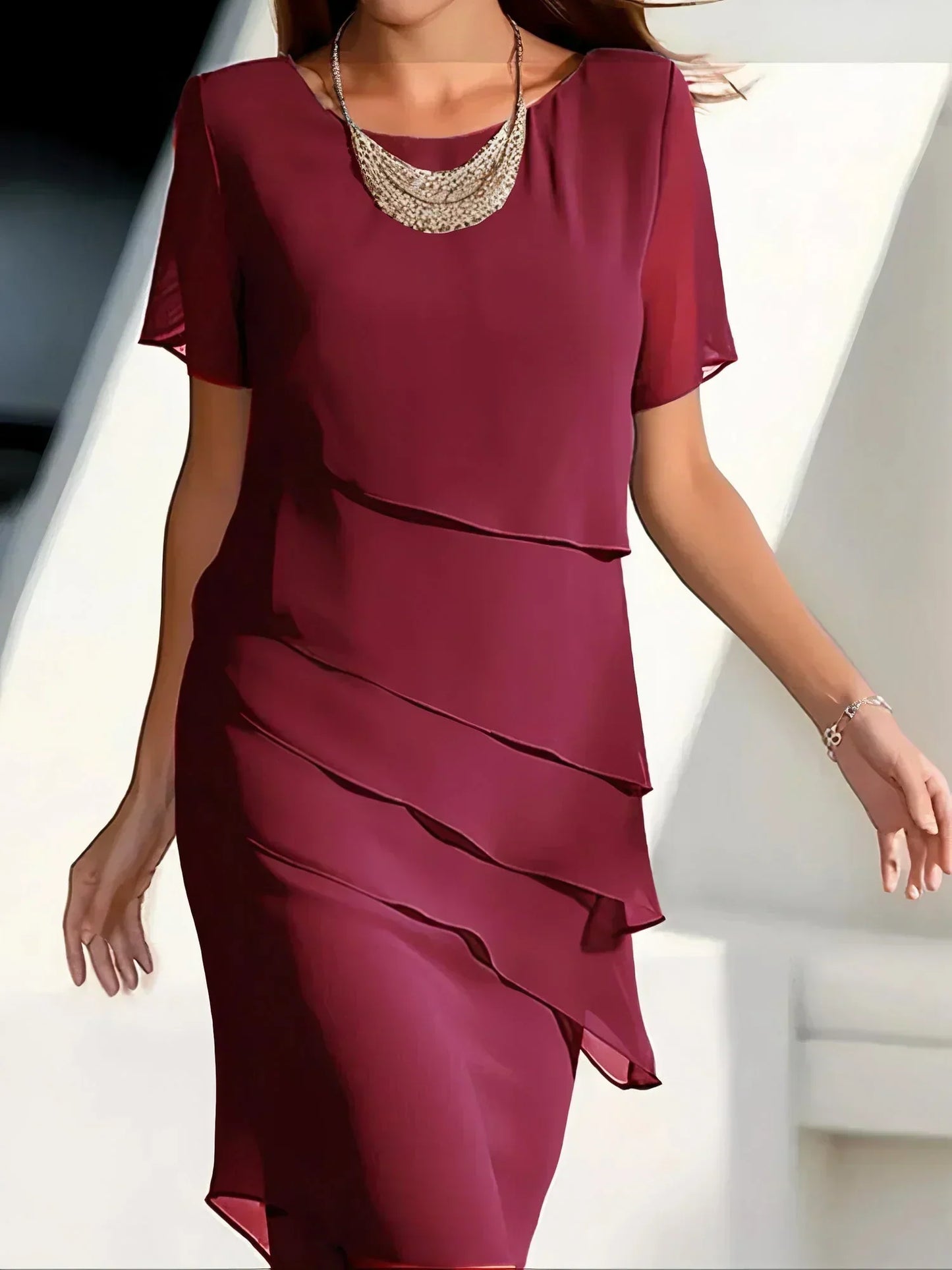 Elegante Abendkleid Cocktailklänning Damen