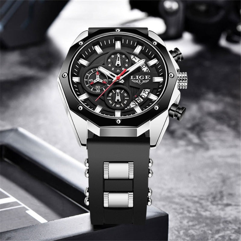 Herrenuhr Pilotenuhr Klassisch Leder