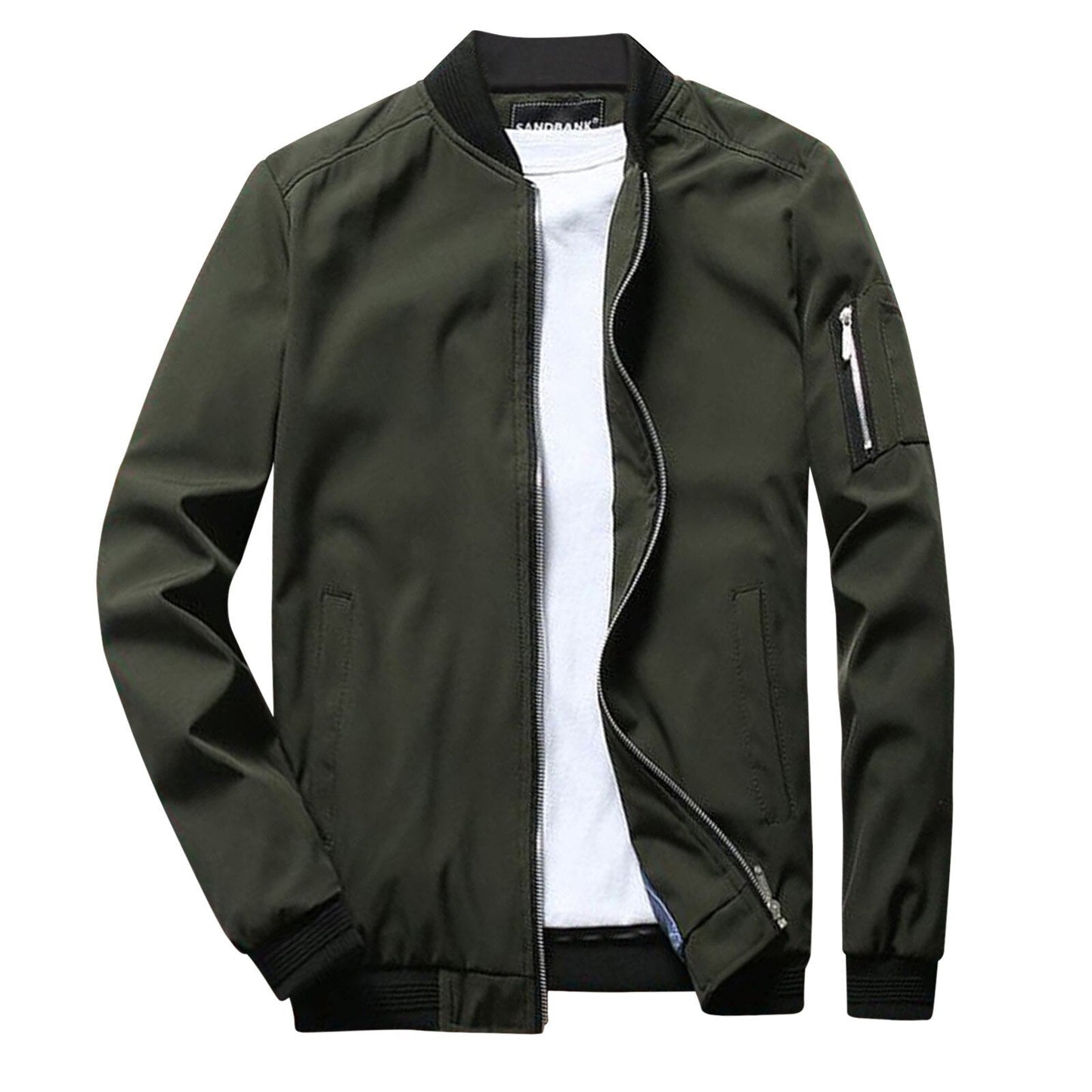 Männer Sommerjacke Kurz Slim Fit Stylisch