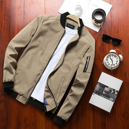 Männer Sommerjacke Kurz Slim Fit Stylisch