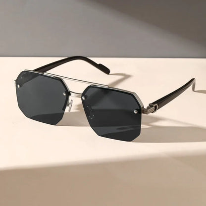 Herren Sonnenbrille Geometrisch Modern Sportlich - BerlinGlamour