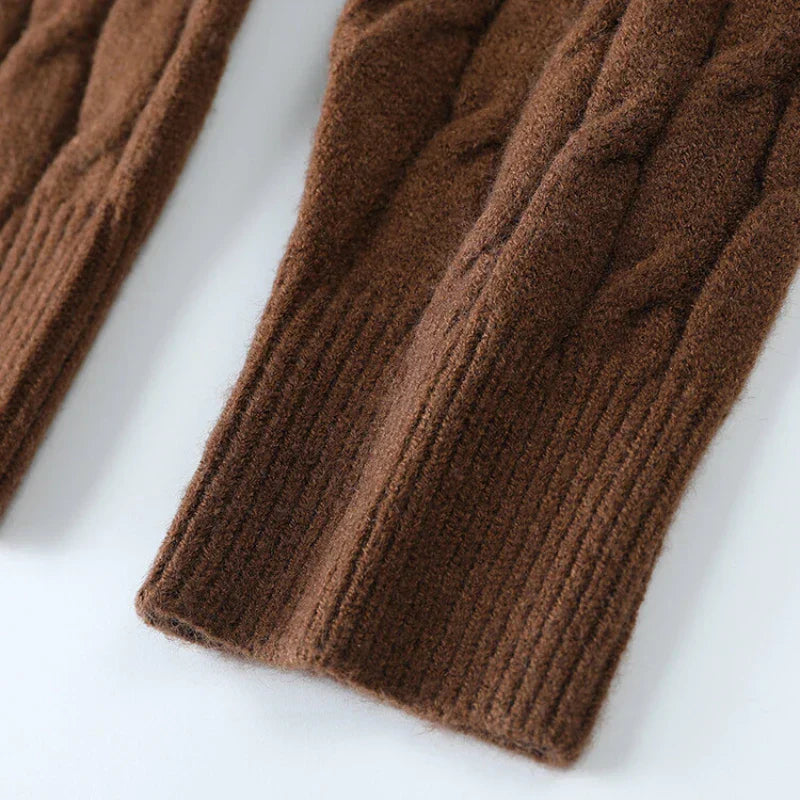 Herren Strickjacke Klassisch Elegante Qualität