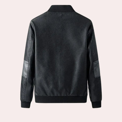 Herren Jacke Urban Style Modern Leder
