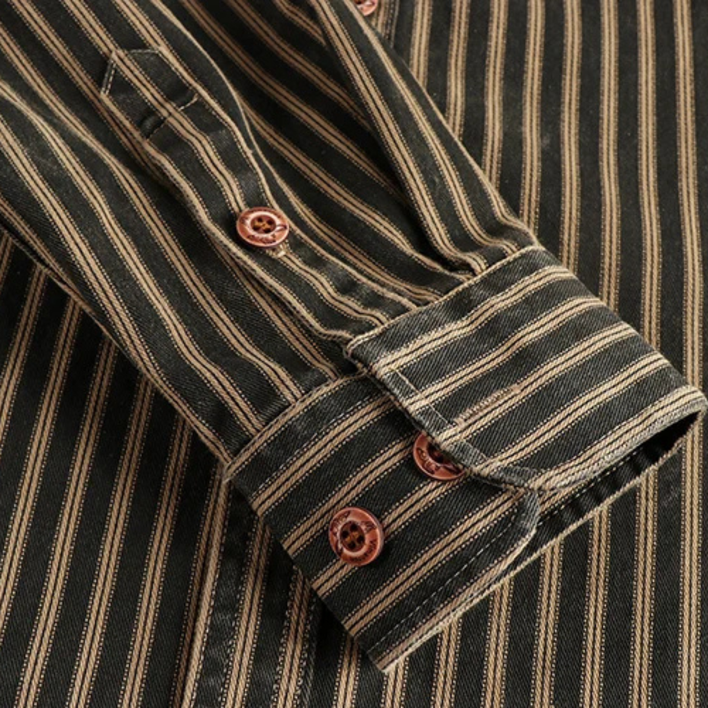 Herren Hemd Utility Style Baumwolle