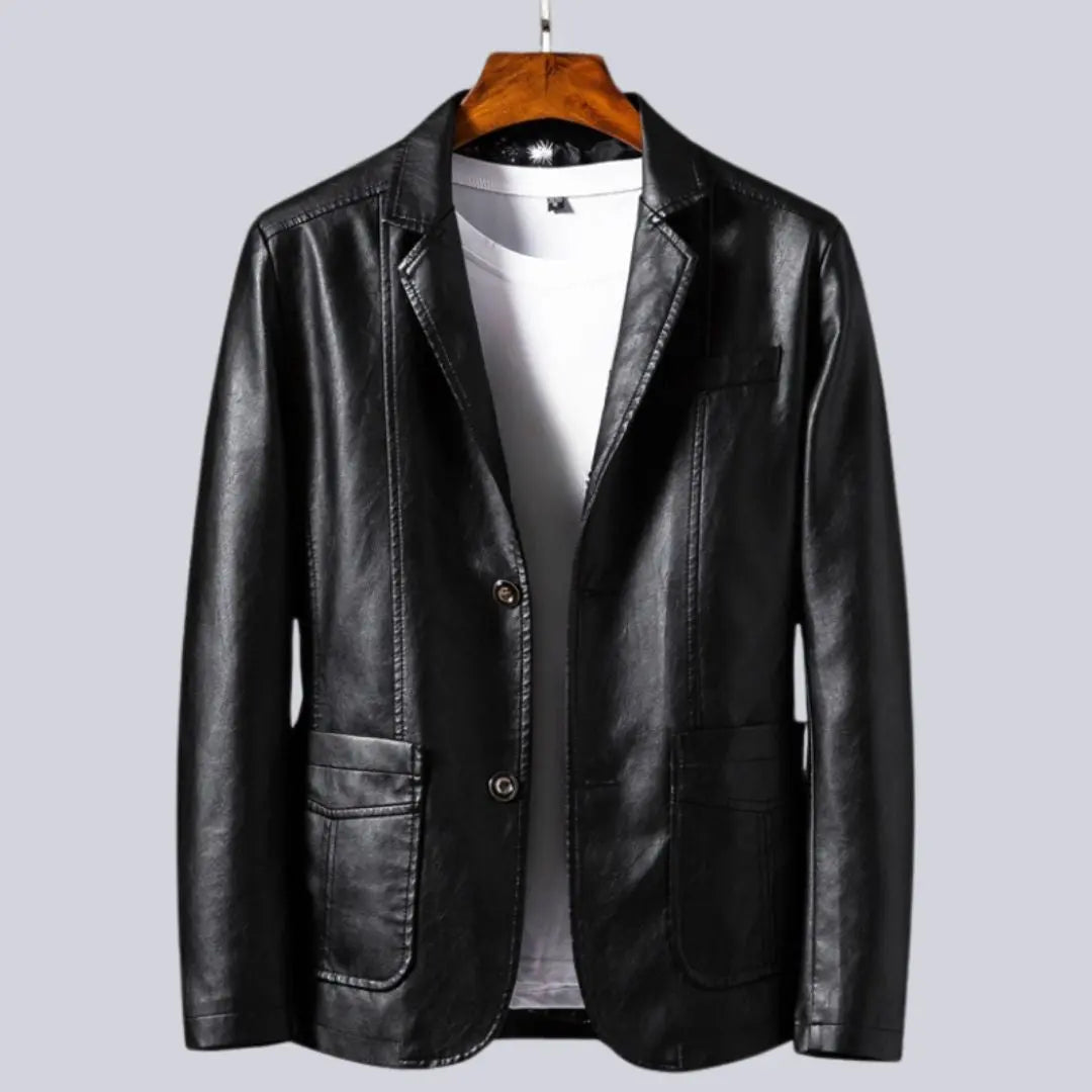 Lederjacke Damen Luxus Schwarz Elegant