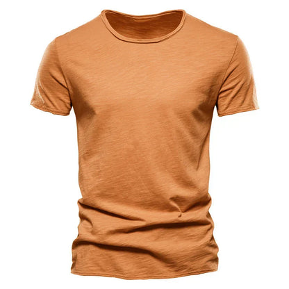 Baumwoll T-Shirt Herren Weich Bequem