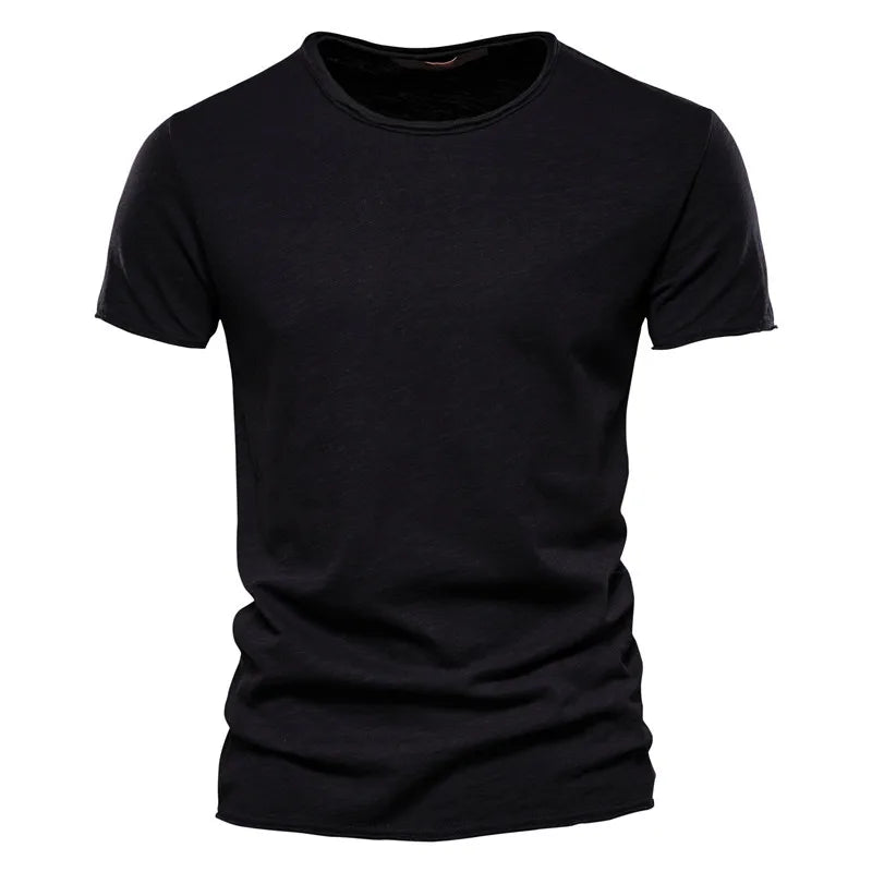 Baumwoll T-Shirt Herren Weich Bequem