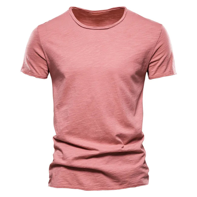 Baumwoll T-Shirt Herren Weich Bequem