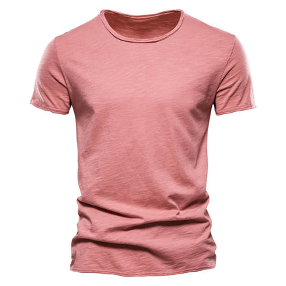 Baumwoll T-Shirt Herren Weich Bequem