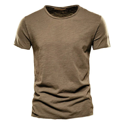 Baumwoll T-Shirt Herren Weich Bequem