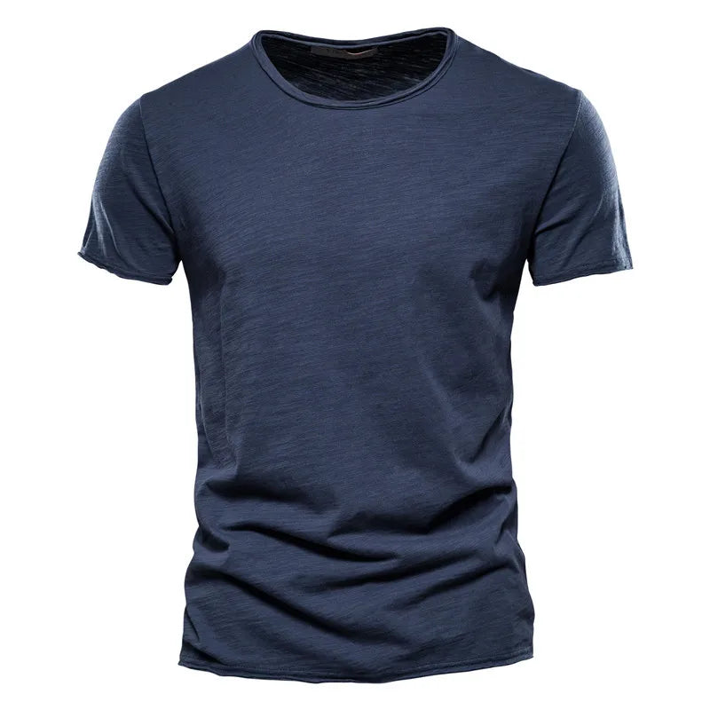 Baumwoll T-Shirt Herren Weich Bequem