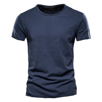 Baumwoll T-Shirt Herren Weich Bequem