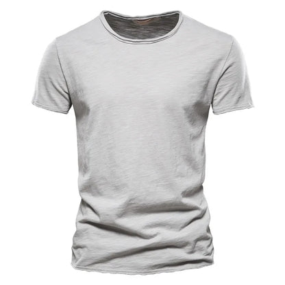 Baumwoll T-Shirt Herren Weich Bequem