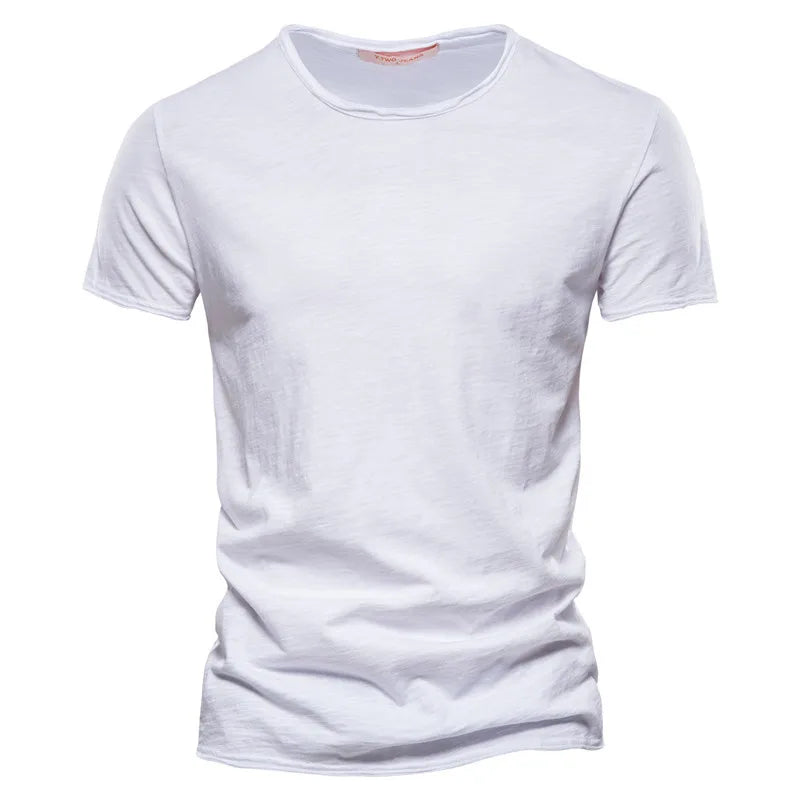 Baumwoll T-Shirt Herren Weich Bequem