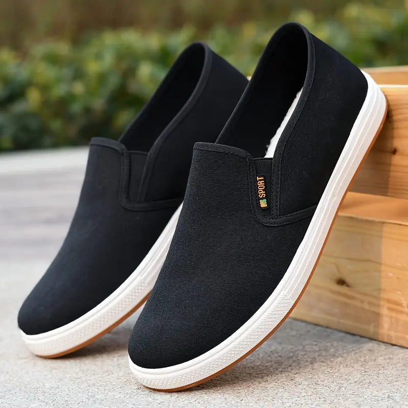 Männer Slipper Bequem Leicht canvas - BerlinGlamour