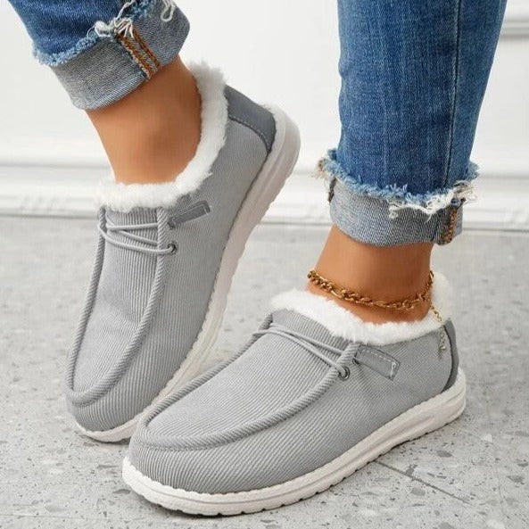 Damen Slip-On Schuhe Bequem Elegant