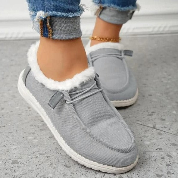Damen Slip-On Schuhe Bequem Elegant