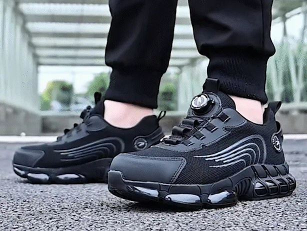 Sicherheitsstiefel mit Schnalle Frauen Arbeitschuhe - BerlinGlamour