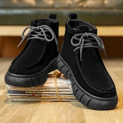 Herren Lederschuhe Retro Stil Heidi Mode - BerlinGlamour