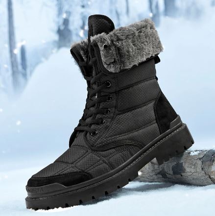 Winterstiefel Damen Warm Schnee Stiefel