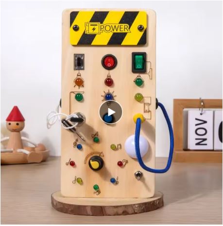 Montessori Holzbrett Spielboard für Kinder