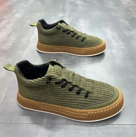 Männer Turnschuhe Bequem Sportlich Schnürsenkel - BerlinGlamour