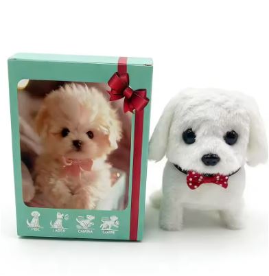 Realistischer Hund Plüschhund BerlinGlamour PuppyJoy Kuscheltier