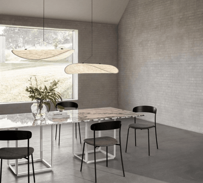Seidenpendelleuchte Modern Schick Design