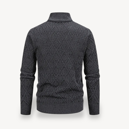 Cardigan mit durchgehendem Reißverschluss für Herren | Loravelle 3